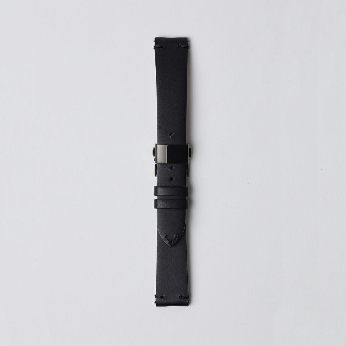 sazare / さざれ 替えベルト ブラック Dバックル ブラック ブッテーロレザーの公式ECサイト掲載画像
