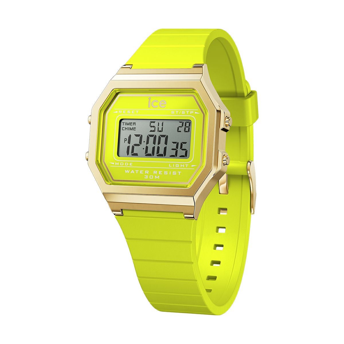 ICE-WATCH / アイスウォッチ ICE digit retro - サニーライム - スモールの公式ECサイト掲載画像