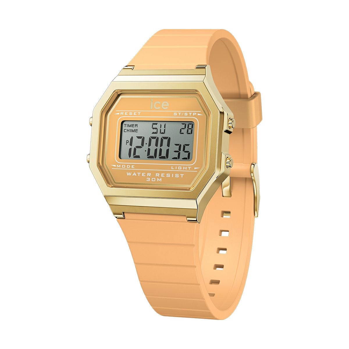 ICE-WATCH / アイスウォッチ ICE digit retro ピーチスキン スモール