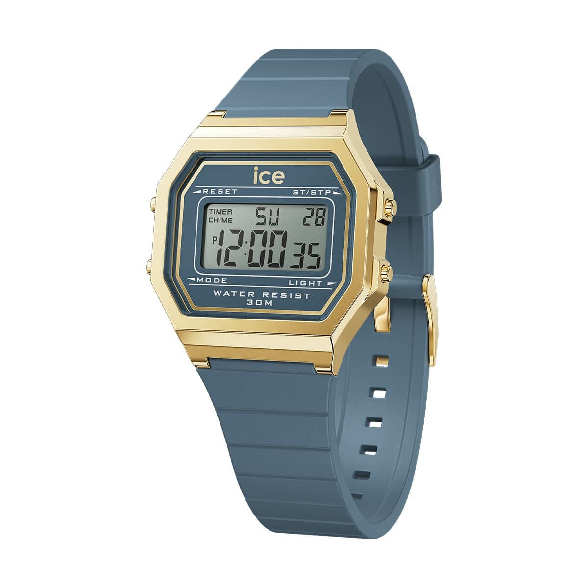 ICE-WATCH / アイスウォッチ ICE digit retro - ミッドナイトブルー - スモールの公式ECサイト掲載画像