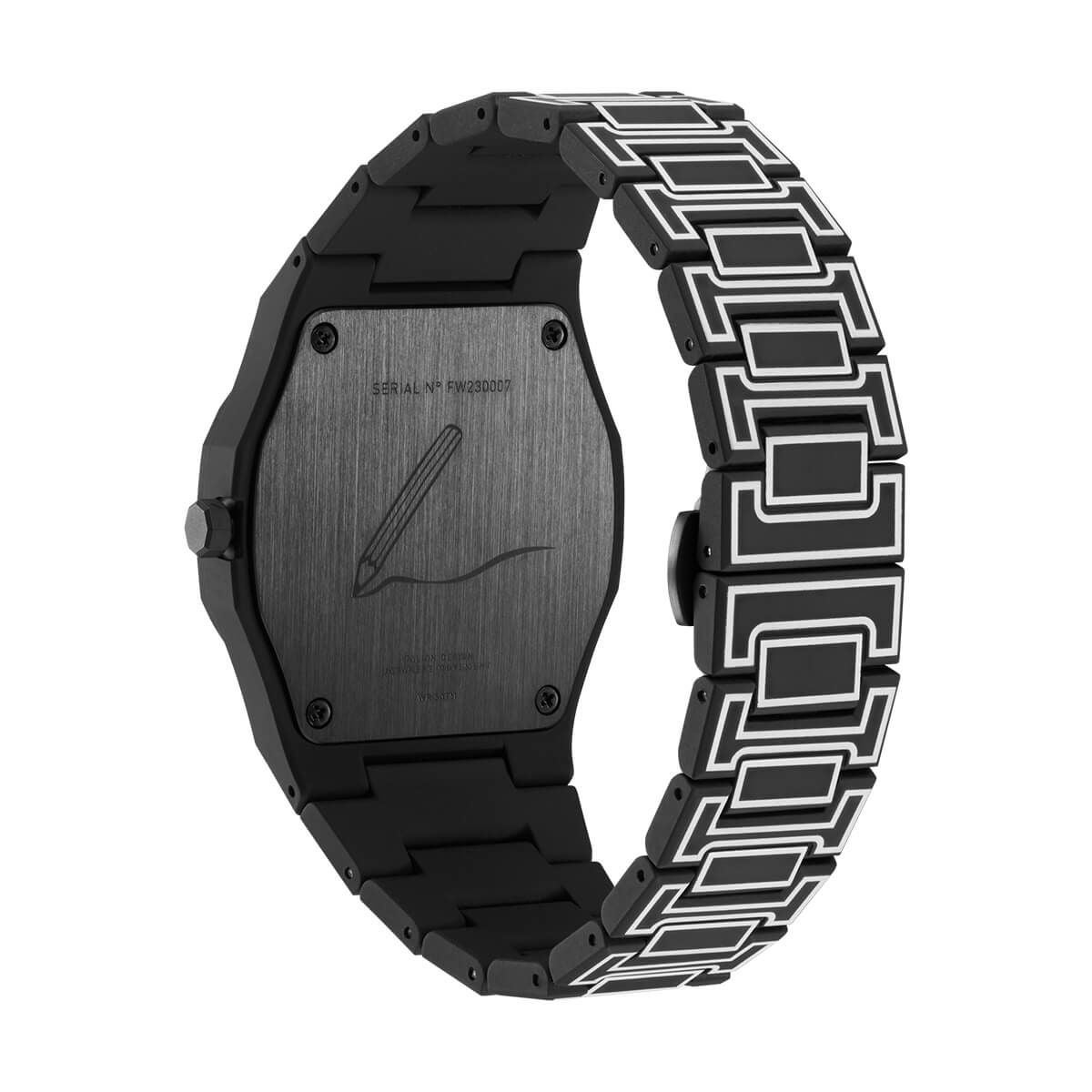 D1 MILANO / ディーワンミラノ ポリカーボン ブラックスケッチ メンズ