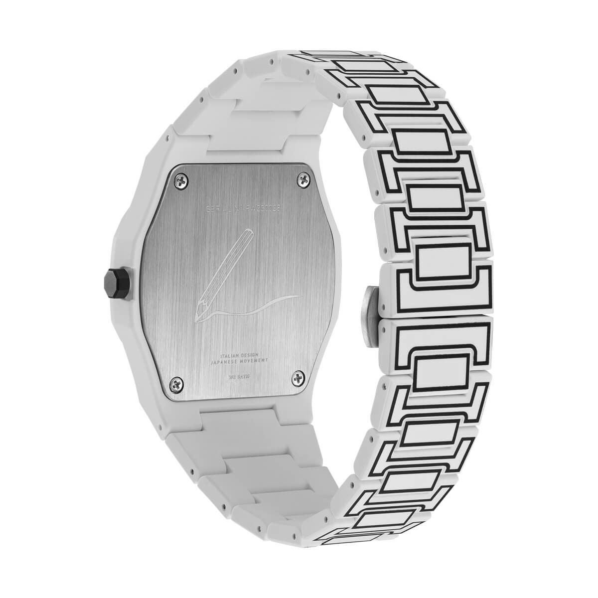 D1 MILANO / ディーワンミラノ ポリカーボン ホワイトスケッチ メンズ