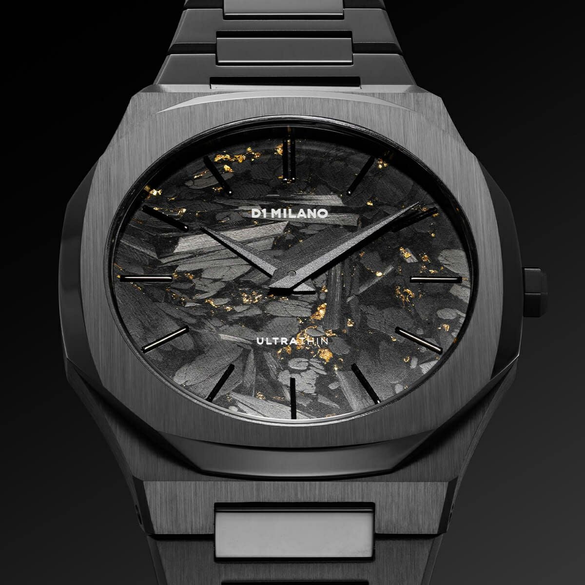 D1 MILANO / ディーワンミラノ ウルトラ シン ブラックDLC メンズ