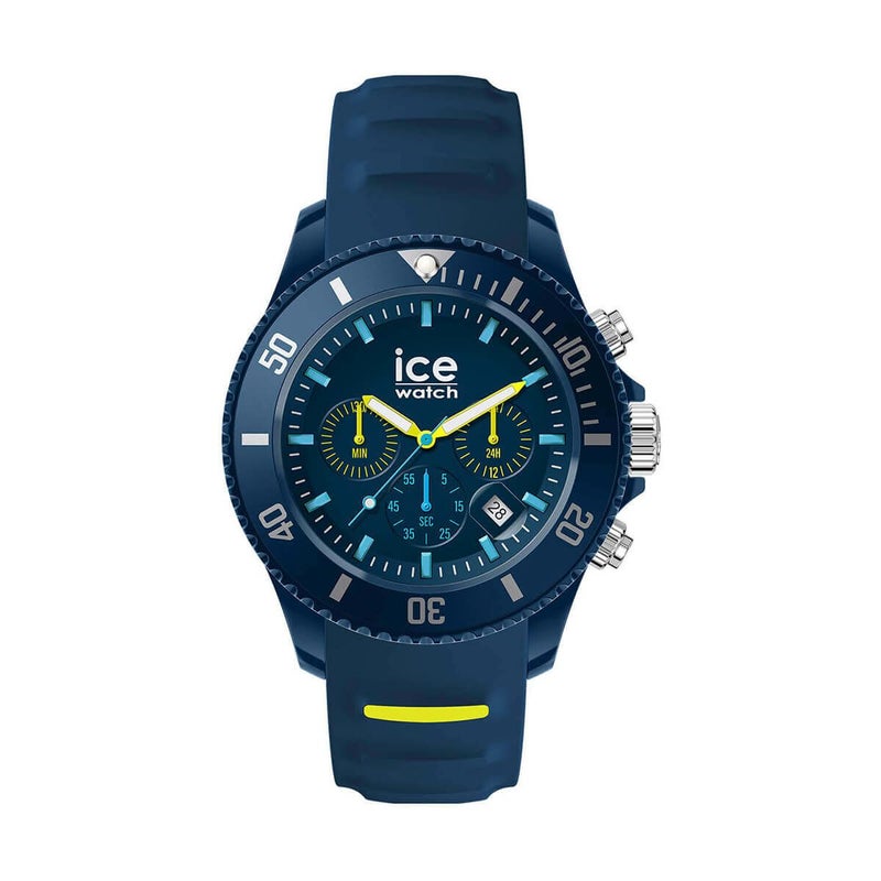 ICE-WATCH / アイスウォッチ ICE chrono - ブルーライム - ミディアム - CHの公式ECサイト掲載画像