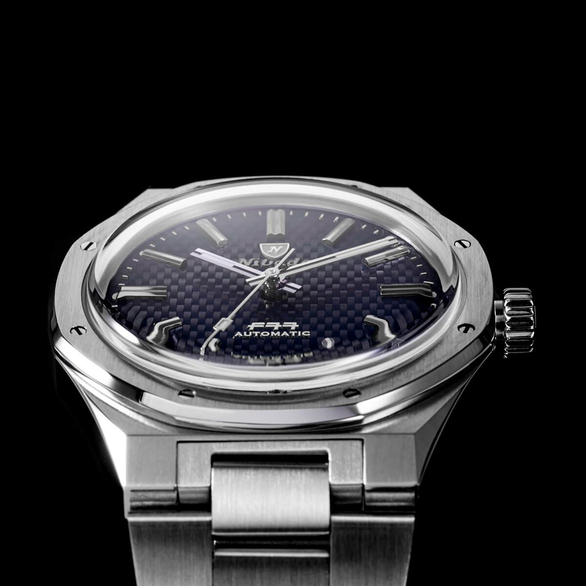 Nivada Grenchen / ニバダ グレンヒェン F77 ブルーダイヤル メンズ