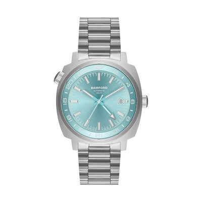BAMFORD / バンフォード GMT スチール シルバー グレイシア ブルー 