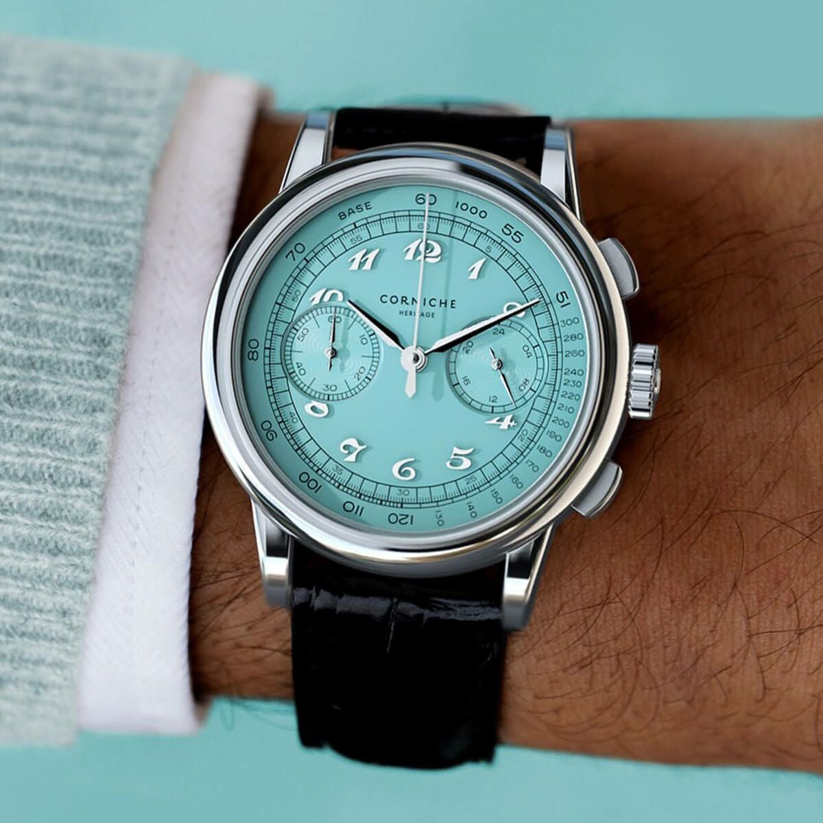 世界400本限定】CORNICHE / コーニッシュ ヘリテージクロノグラフ