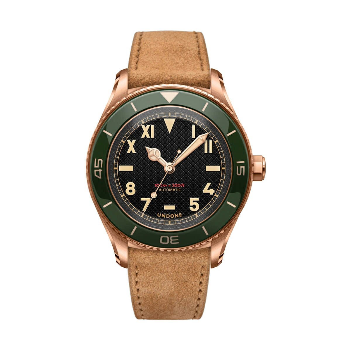 UNDONE / アンダーン ベースキャンプ カリ ブラック メンズ腕時計 | H