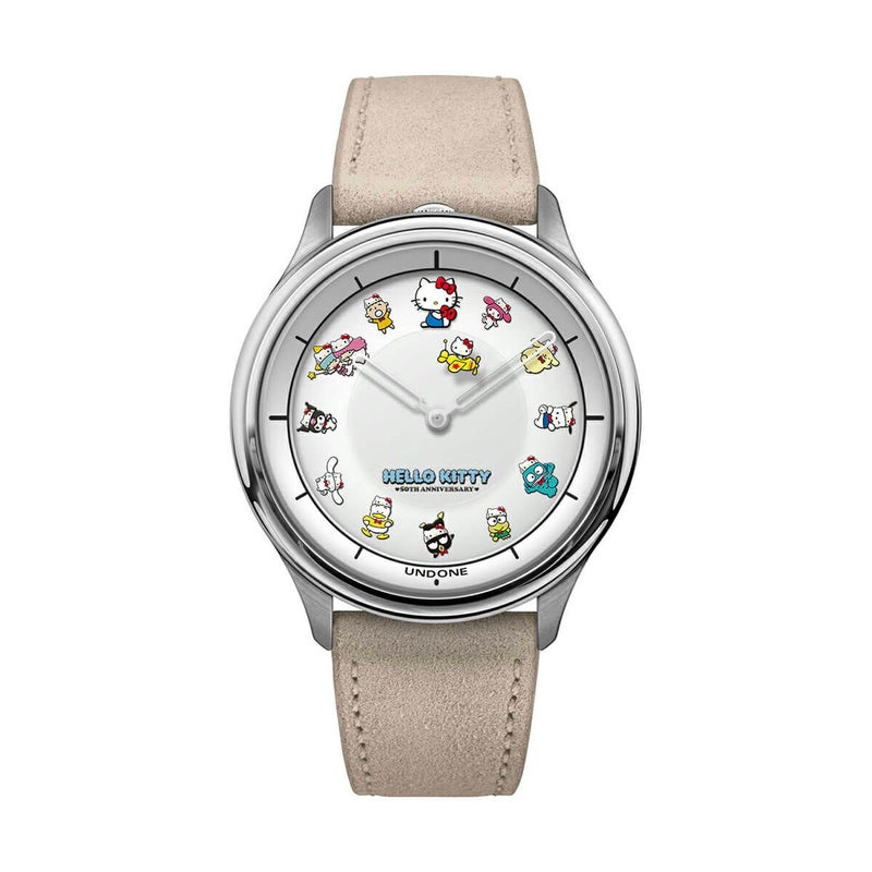 UNDONE / アンダーン × サンリオ コラボレーション ウォッチ ハローキティ 50周年 - パーティーパーティーの公式ECサイト掲載画像