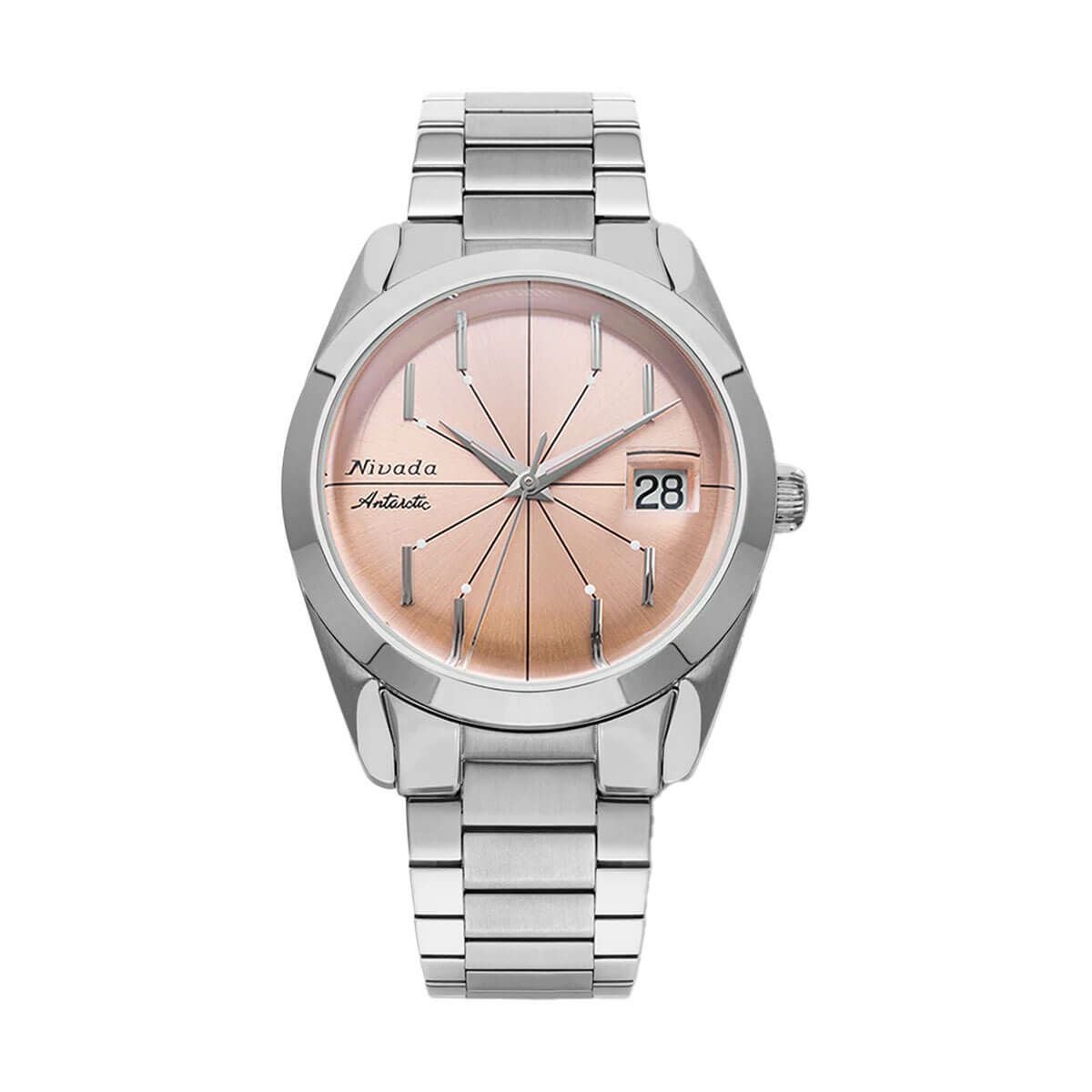 Nivada Grenchen / ニバダ グレンヒェン アンタークティック サーモン スパイダー フォルストナー フラットリンクの公式ECサイト掲載画像