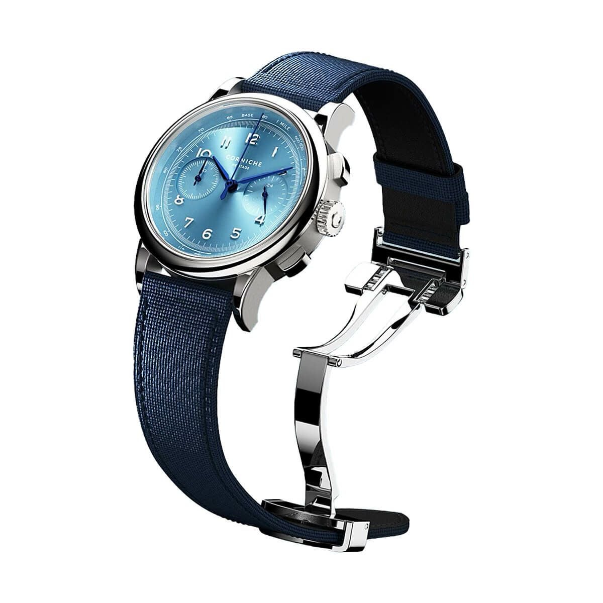 世界300本限定】CORNICHE / コーニッシュ ヘリテージ クロノグラフ