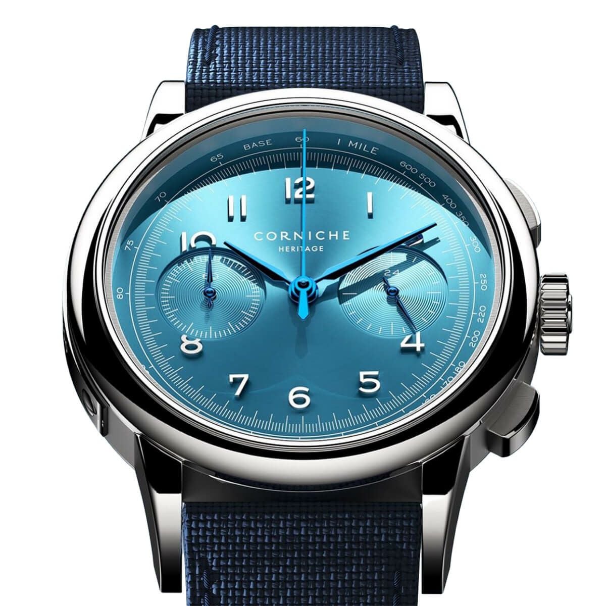 世界300本限定】CORNICHE / コーニッシュ ヘリテージ クロノグラフ