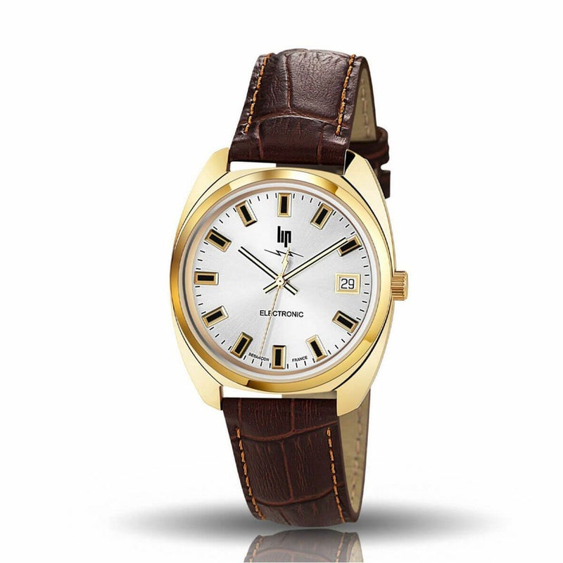 LIP / リップ GDG ジェネラル・ド・ゴール 35 ゴールド ブラウンレザーの公式ECサイト掲載画像