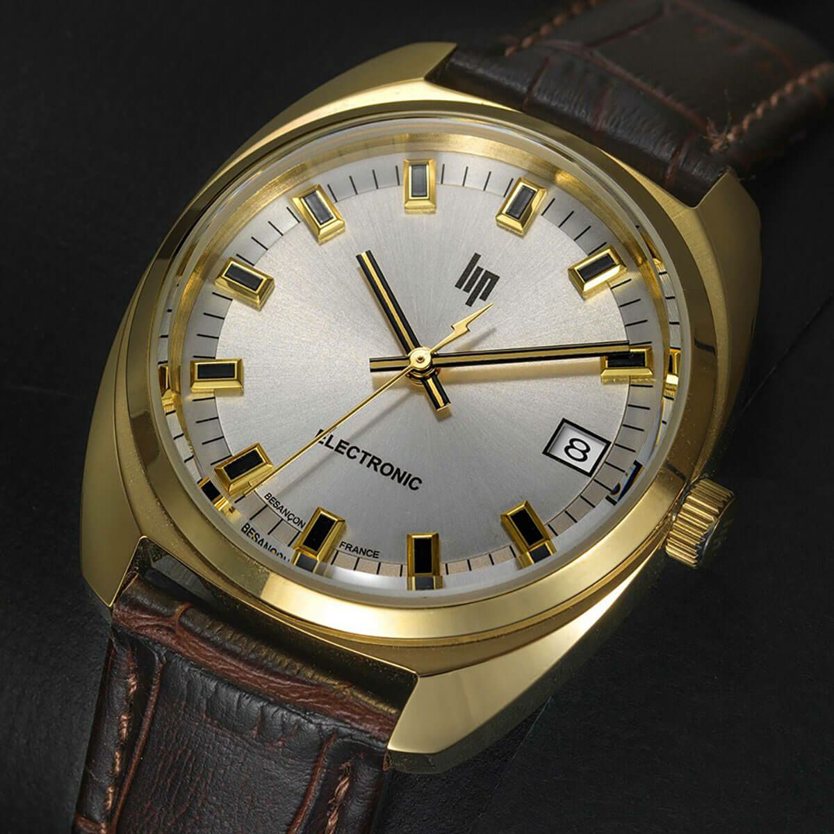 LIP / リップ GDG ジェネラル・ド・ゴール 35 ゴールド ブラウンレザー