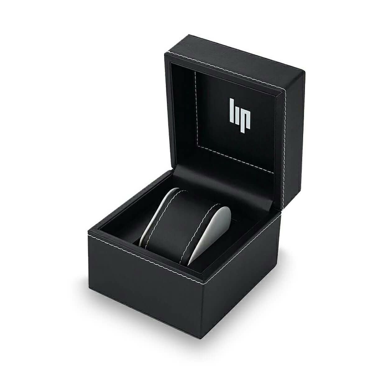 LIP / リップ ラリー 38MM クロノグラフ ブルー ブラウン レザー