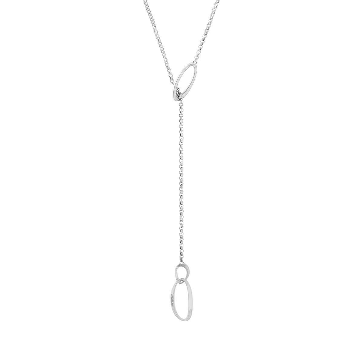 Calvin Klein / カルバンクライン プレイフル オーガニック シェイプ - レディース SS ステートメント ネックレスの公式ECサイト掲載画像