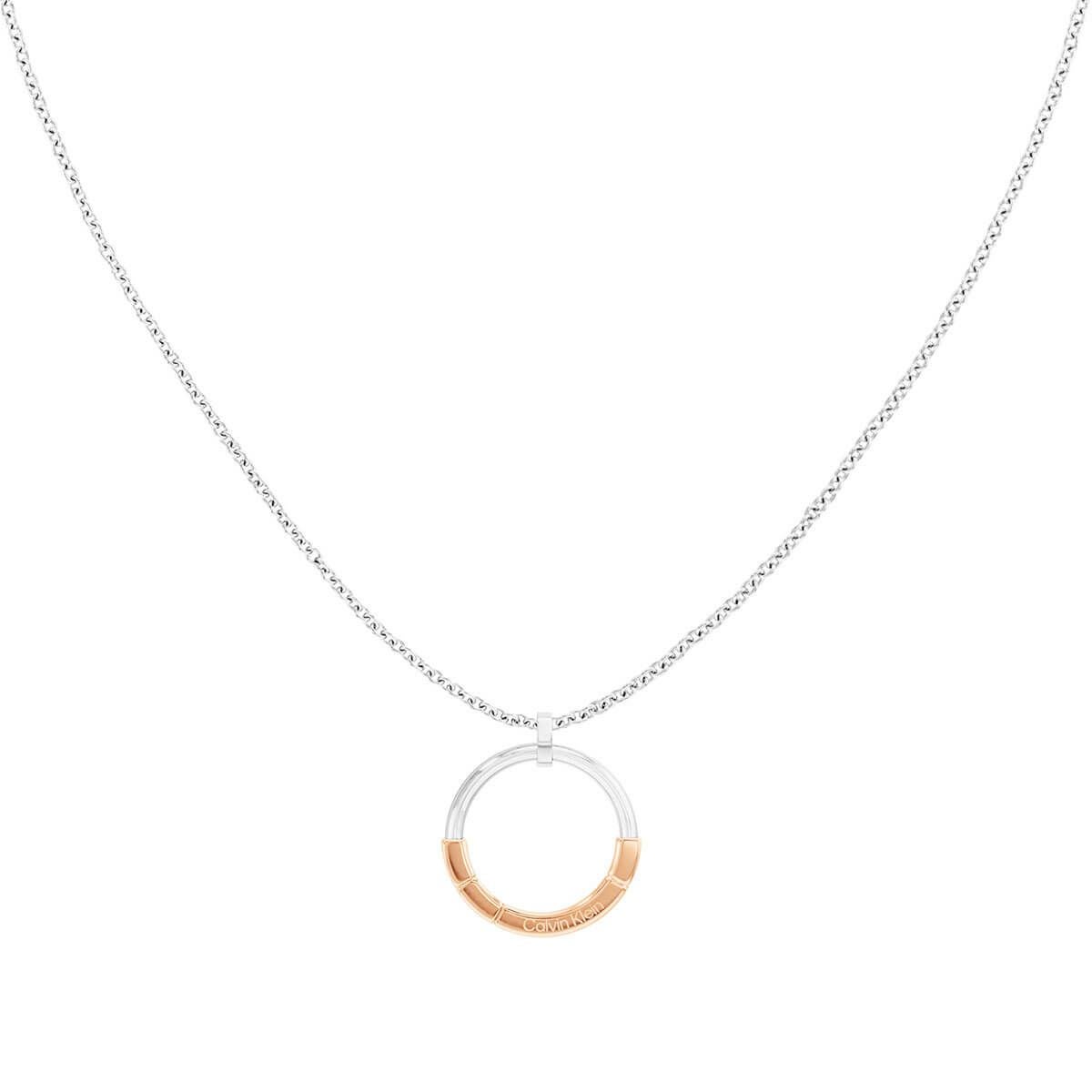 Calvin Klein / カルバンクライン ソフトスクエア - レディース TT SS/RG ネックレスの公式ECサイト掲載画像