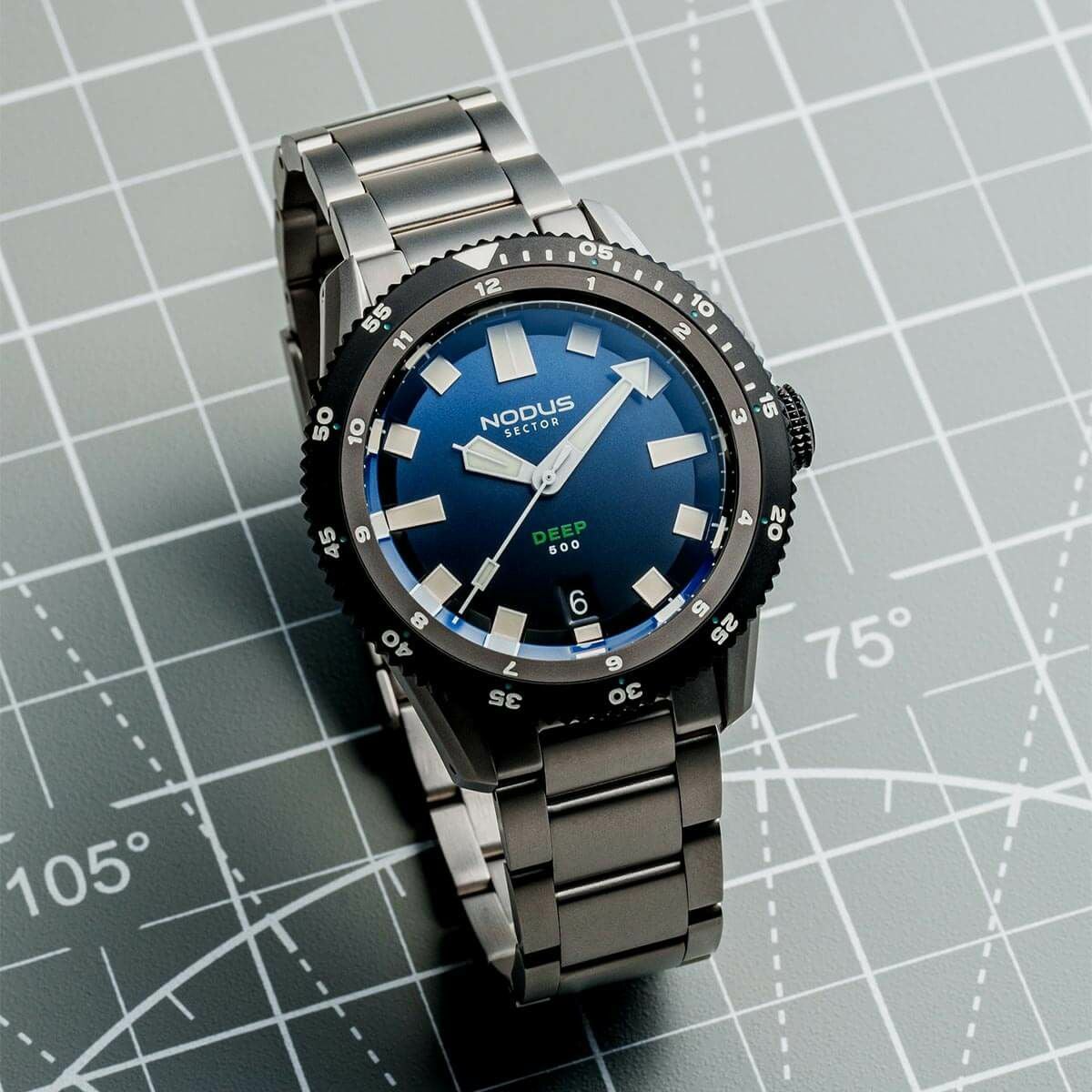NODUS Watches / ノダスウォッチ SECTOR DEEP BLUE ORTHODOX メンズ