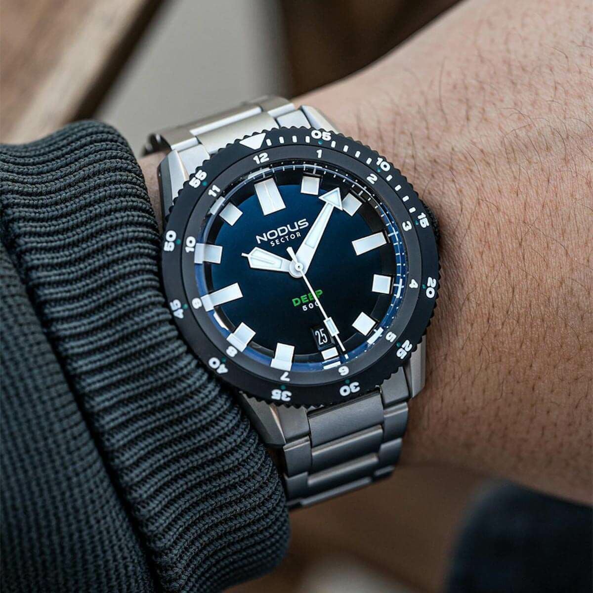 NODUS Watches / ノダスウォッチ SECTOR DEEP BLUE ORTHODOX メンズ