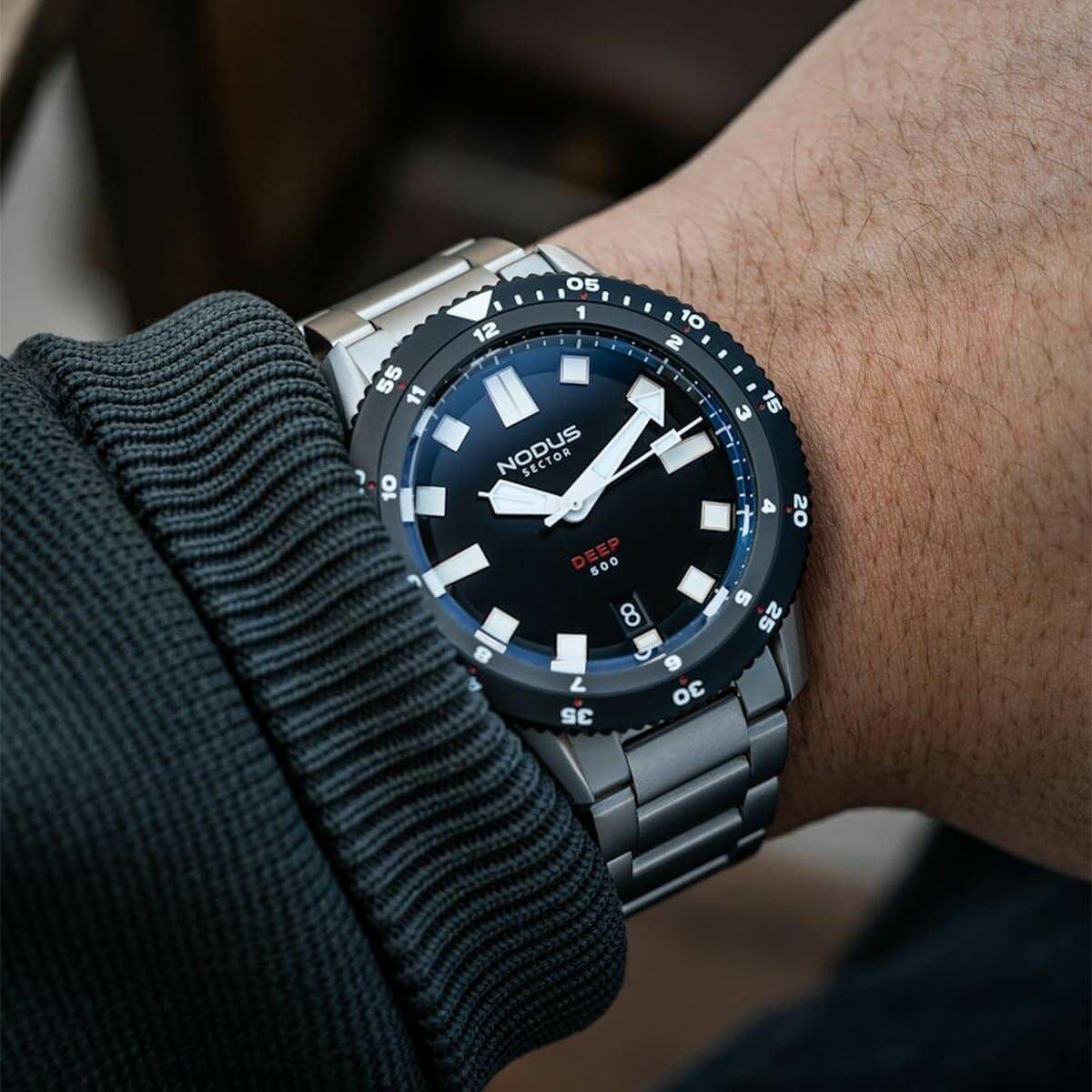 NODUS Watches / ノダスウォッチ SECTOR DEEP BLACK DESTRO メンズ
