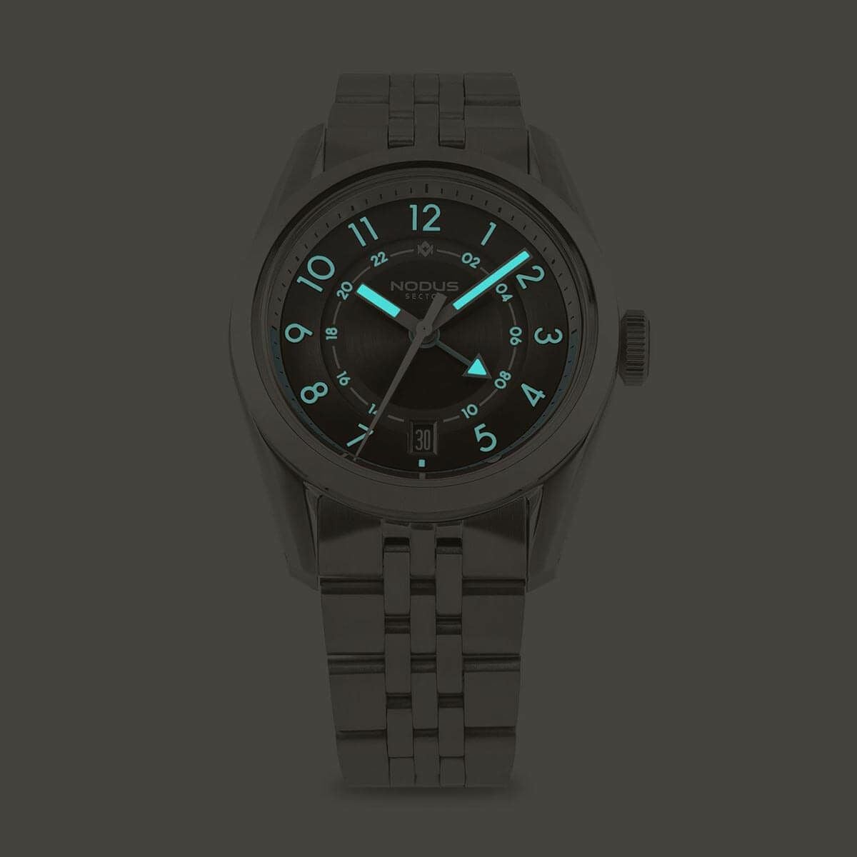 時計 NODUS automatic NODUS Watches / ノダスウォッチ SECTOR GMT METRO STAINLESS STEEL