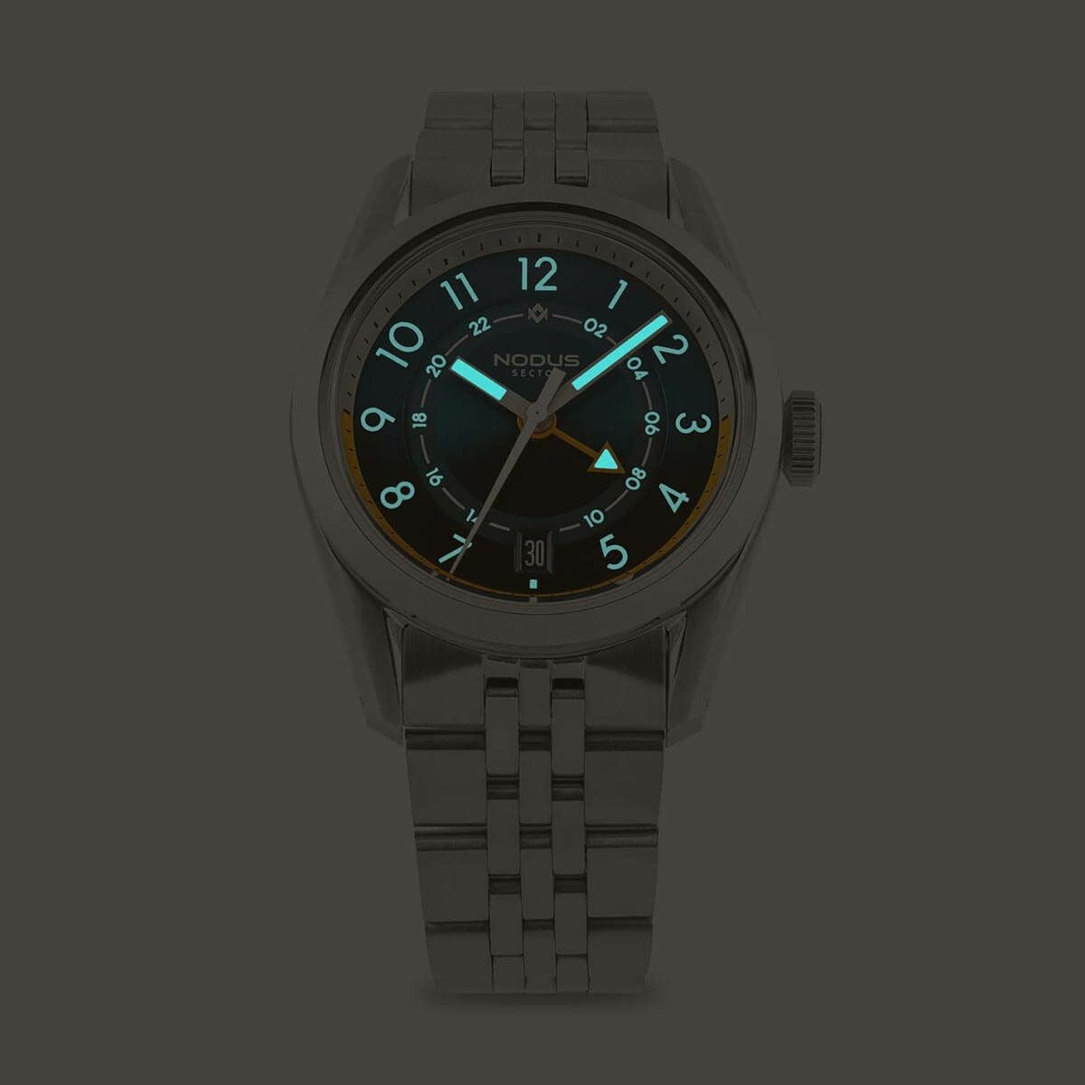 NODUS Watches / ノダスウォッチ SECTOR GMT PACIFIC STAINLESS STEEL