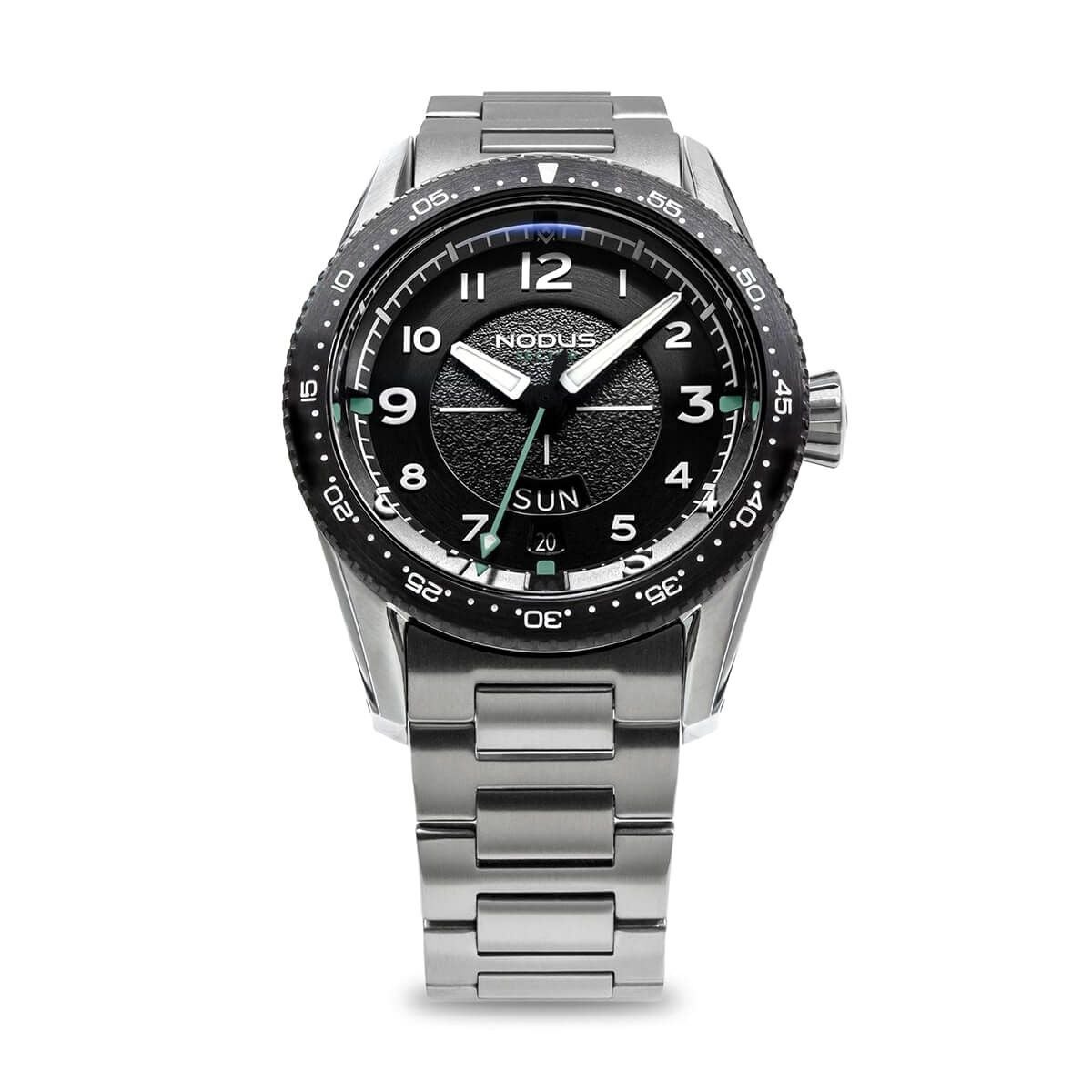 NODUS Watches / ノダスウォッチ SECTOR PILOT BLACKBIRD BLACK DLC