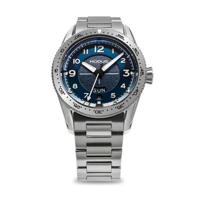 NODUS Watches / ノダス ウォッチ SECTOR PILOT - PHANTOM STEEL BEZELの公式ECサイト掲載画像