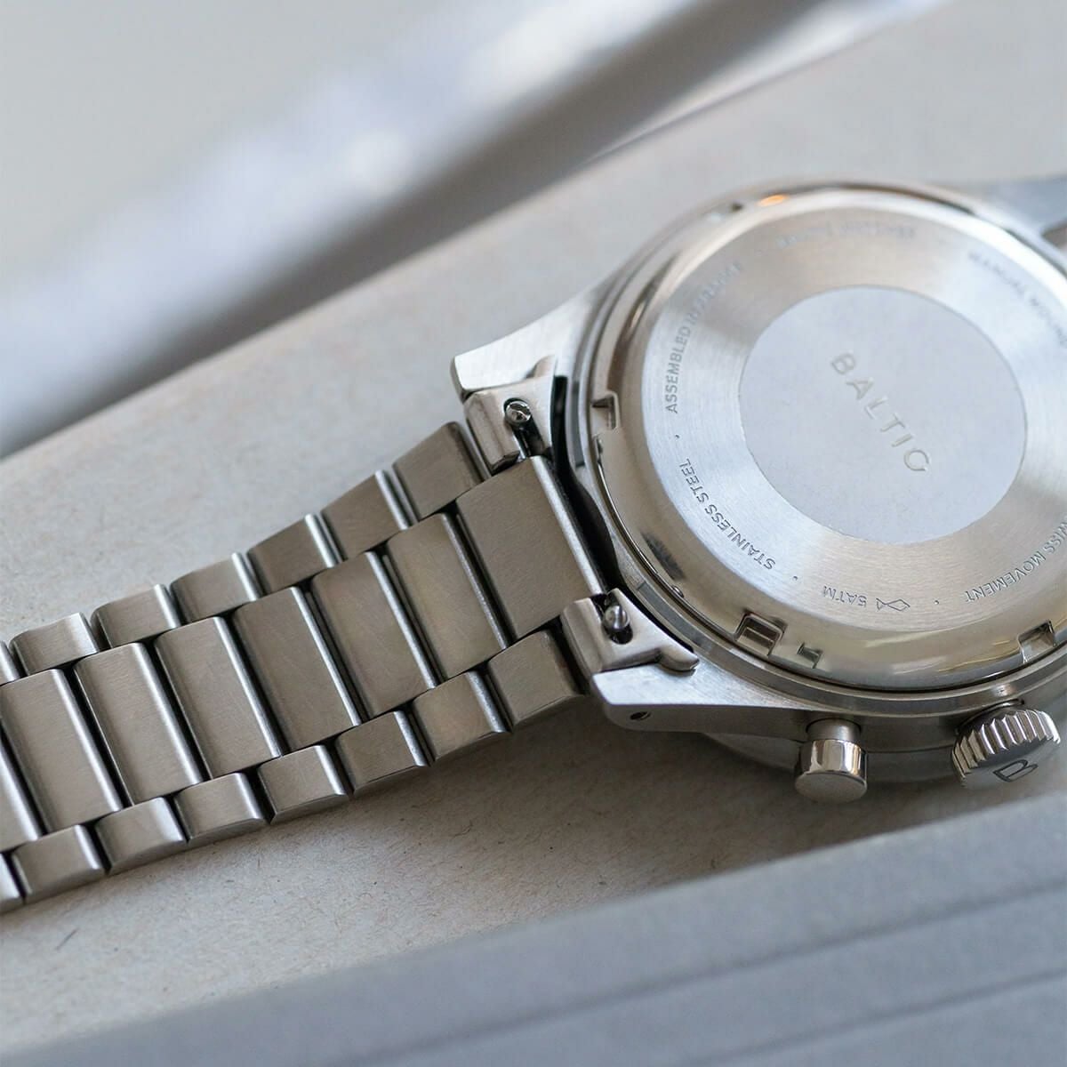 BALTIC WATCHES / バルチック 替えベルト ステンレススチール フラット