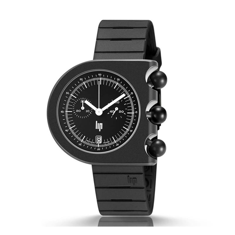 LIP / リップ マッハ 2000 クロノグラフ ブラック ラバーベルトの公式ECサイト掲載画像