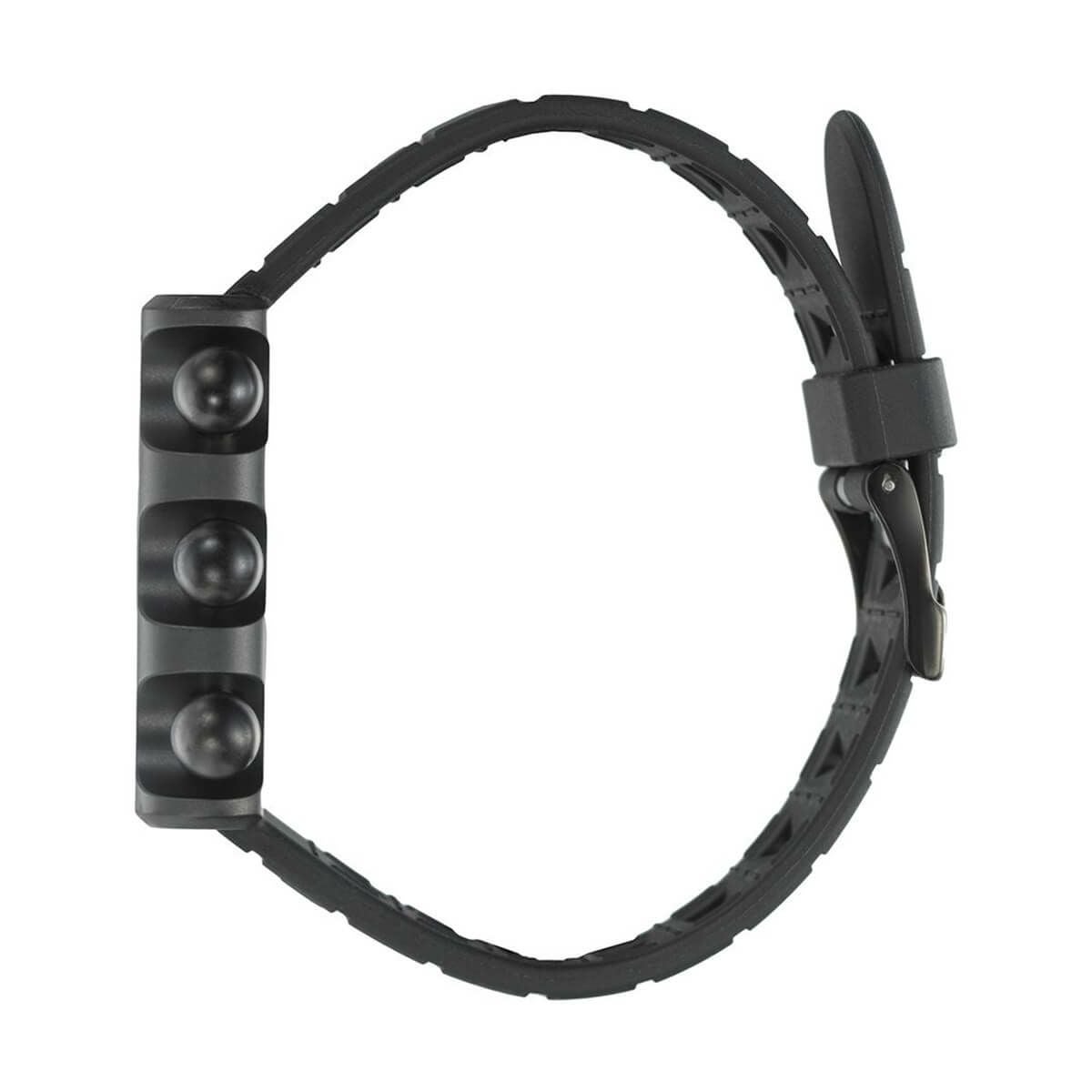 LIP / リップ マッハ 2000 クロノグラフ ブラック ラバーベルト メンズ