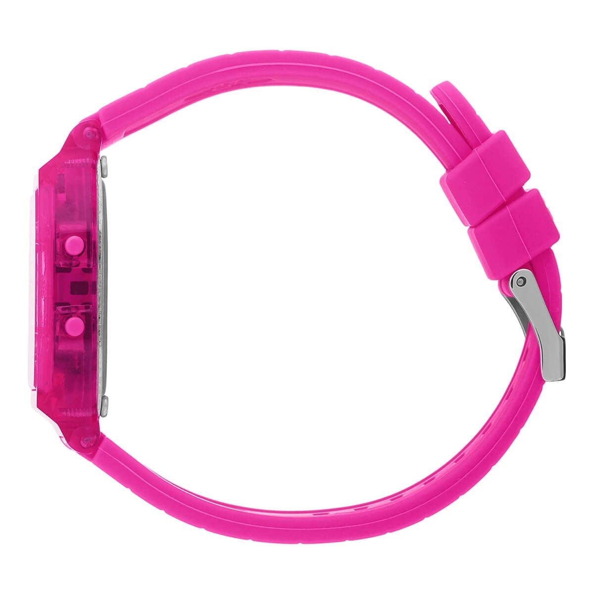 Ice-Watch / アイスウォッチ ICE digit retro ネオンピンク Clear