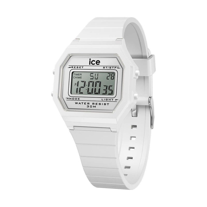 ICE-WATCH / アイスウォッチ ICE digit retro - ホワイト - Smallの公式ECサイト掲載画像