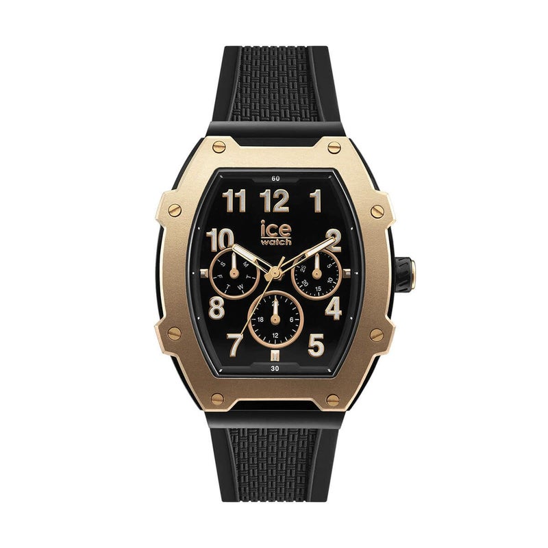 ICE-WATCH / アイスウォッチ ICE boliday - ブラックローズゴールド - Plastic - Medium - MTの公式ECサイト掲載画像