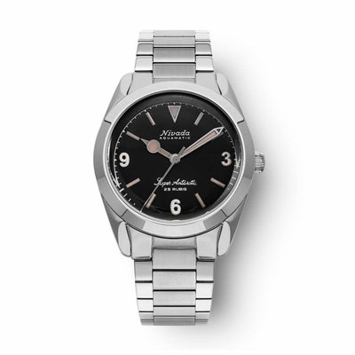 Nivada Grenchen / ニバダ グレンヒェン スーパーアンタークティック 3.6.9 ブラック フラットリンクブレスレットの公式ECサイト掲載画像