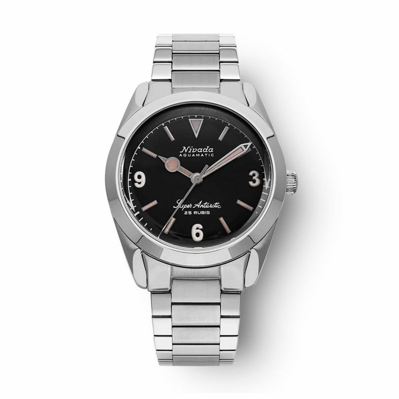 Nivada Grenchen / ニバダ グレンヒェン スーパーアンタークティック 3.6.9 ブラック フラットリンクブレスレットの公式ECサイト掲載画像