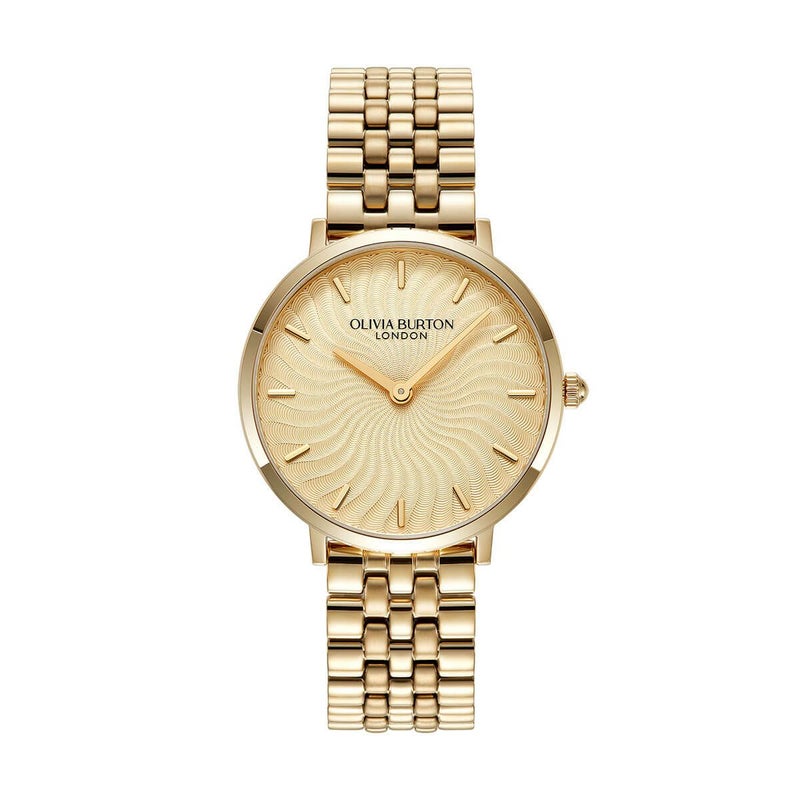 OLIVIA BURTON / オリビア・バートン シグネチャー - 35mm ラディアント サン ライトゴールド トーナル サンレイ ゴールド ブレスレットの公式ECサイト掲載画像