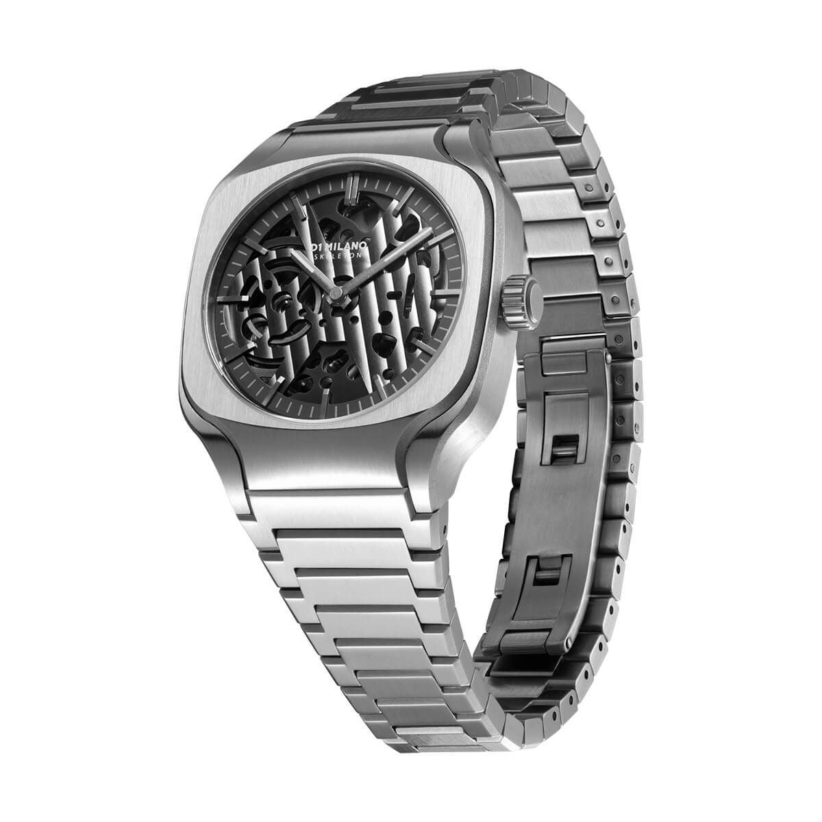 D1 MILANO / ディーワンミラノ スクエア スケルトン グレーデプス