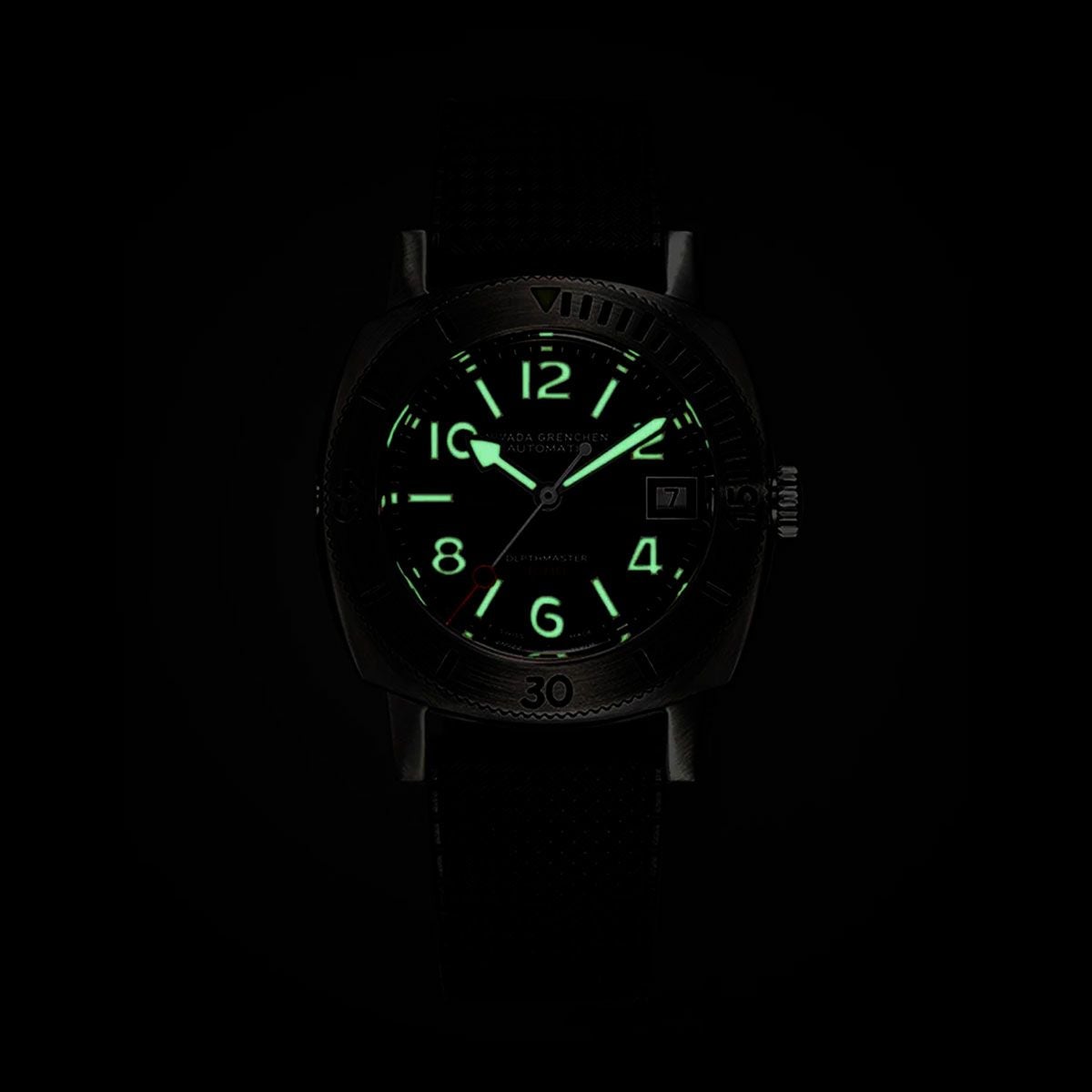 Nivada Grenchen / ニバダ グレンヒェン デプスマスター グリーン