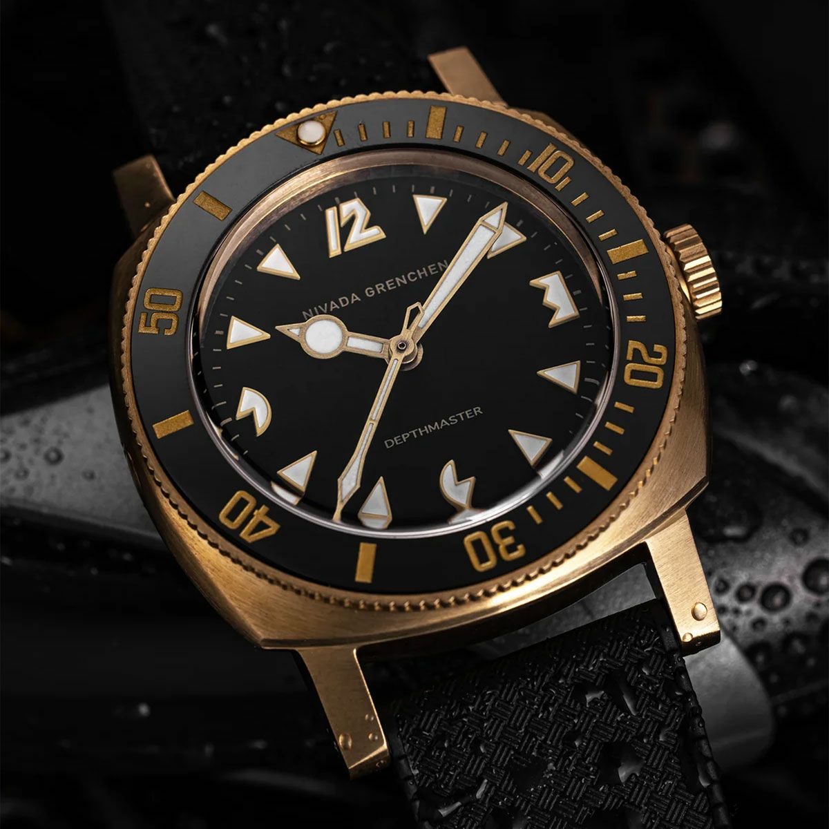 TTD 【⭐︎ デラベッピン様⭐︎】【美品・数量限定】 Nivada Grenchen / ニバダ グレンヒェン デプスマスター ブロンズ