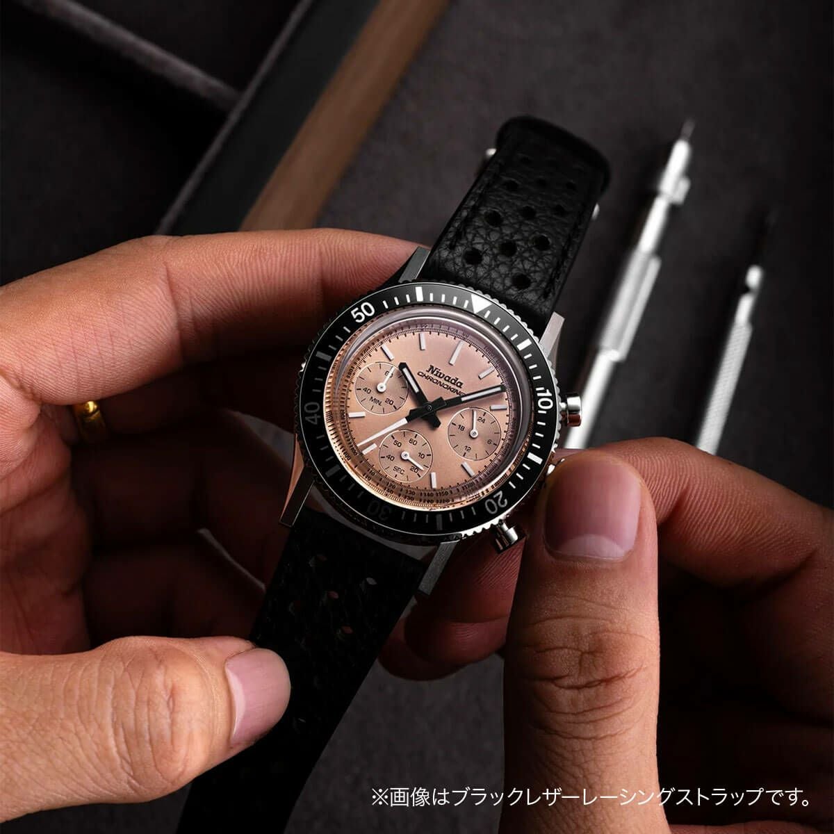 Nivada Grenchen / ニバダ グレンヒェン Chronoking メカクォーツ