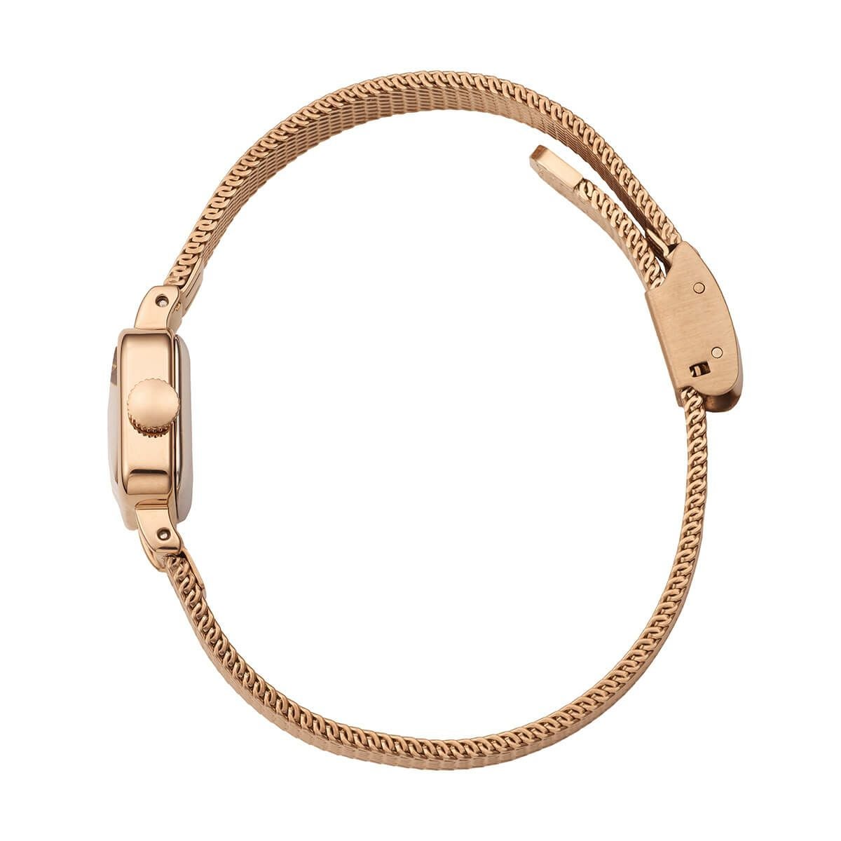 MATOW / マトウ Tsuki 淡月 たんげつ ミニスクエア ローズゴールド