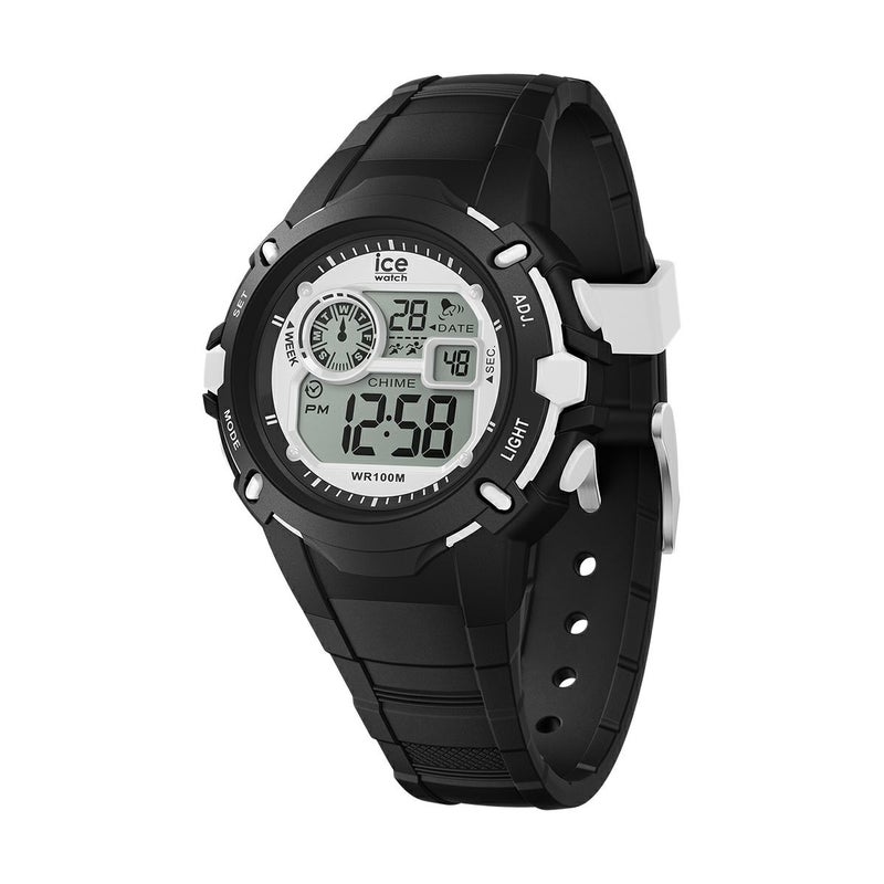 ICE-WATCH / アイスウォッチ ICE digit explorer - ブラックホワイト - Smallの公式ECサイト掲載画像