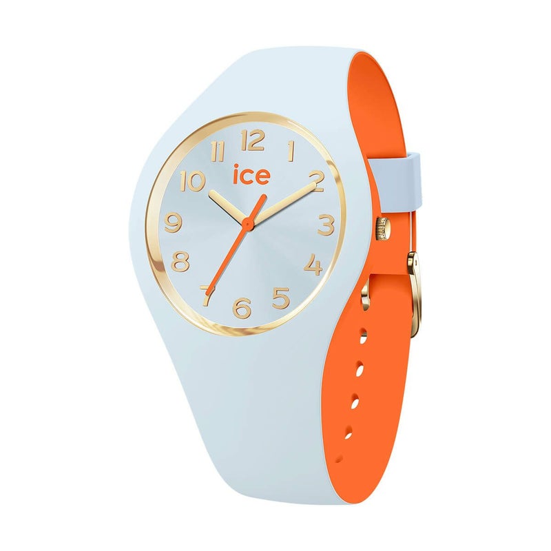 ICE-WATCH / アイスウォッチ ICE duo chic - ライトブルーオレンジ - S34 - 3Hの公式ECサイト掲載画像