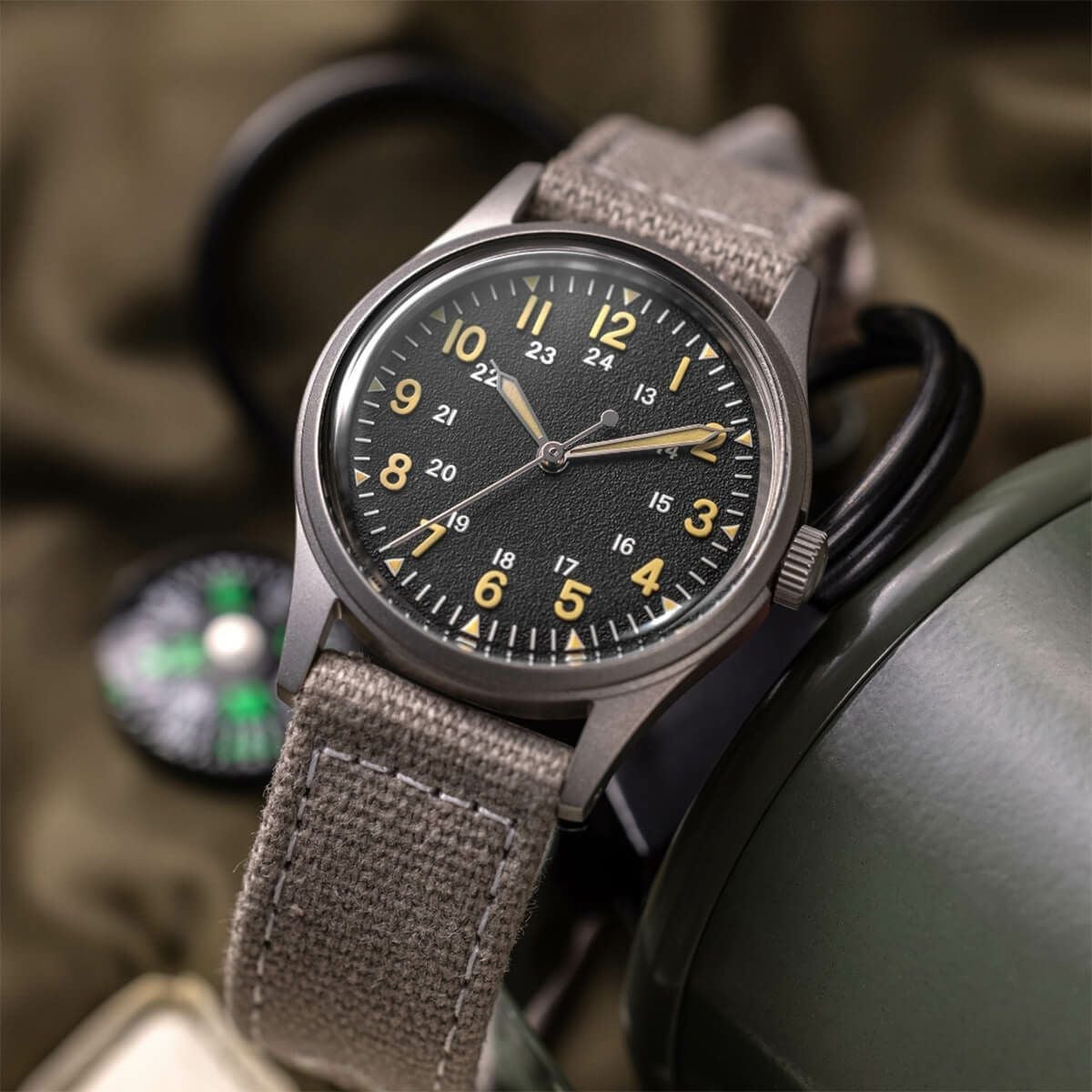 Praesidus / プレジダス Jungle Field Popcorn Patina VH31 Light