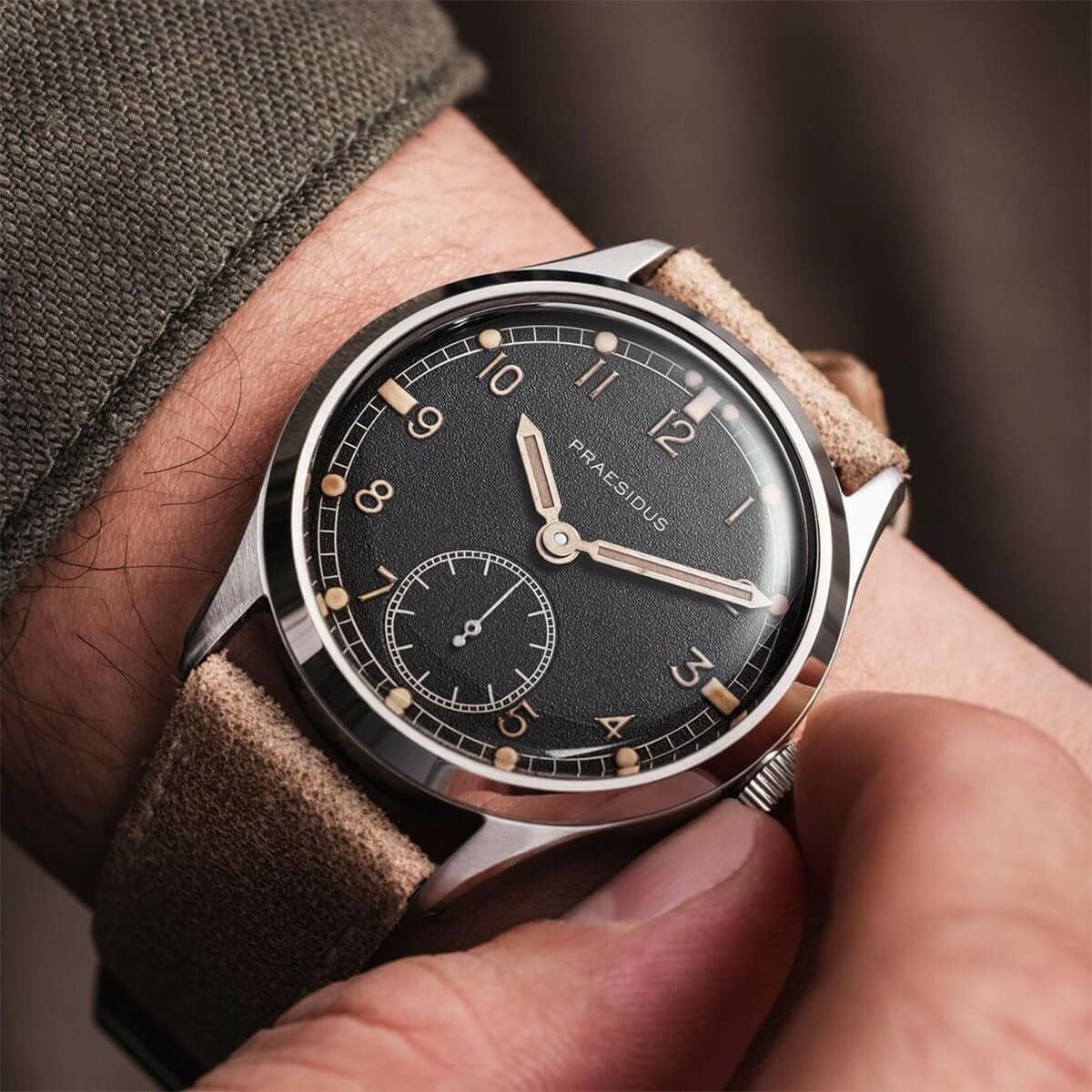 Praesidus / プレジダス DD-45 Patina Bonklip Field Bracelet メンズ