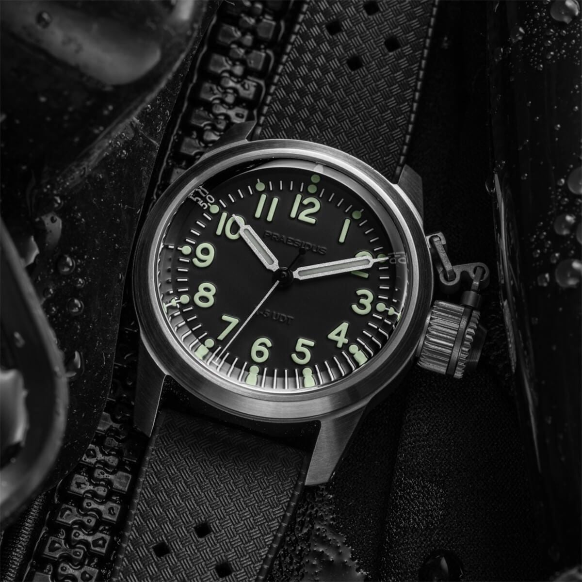 Praesidus / プレジダス A-5 UDT Rubber Tropic メンズ腕時計 | H°M'S