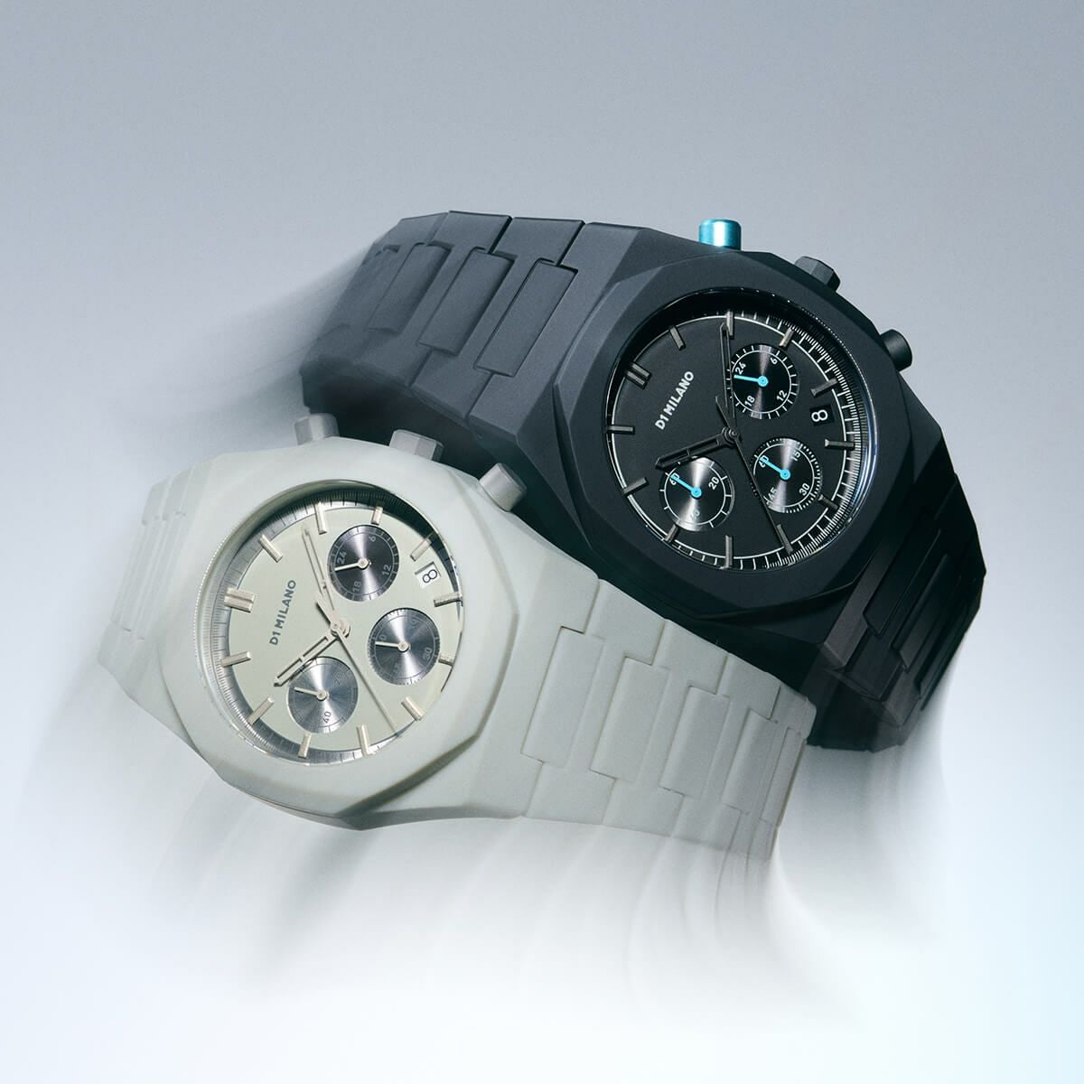 D1 MILANO / ディーワンミラノ ポリクロノ チャコールブラック メンズ