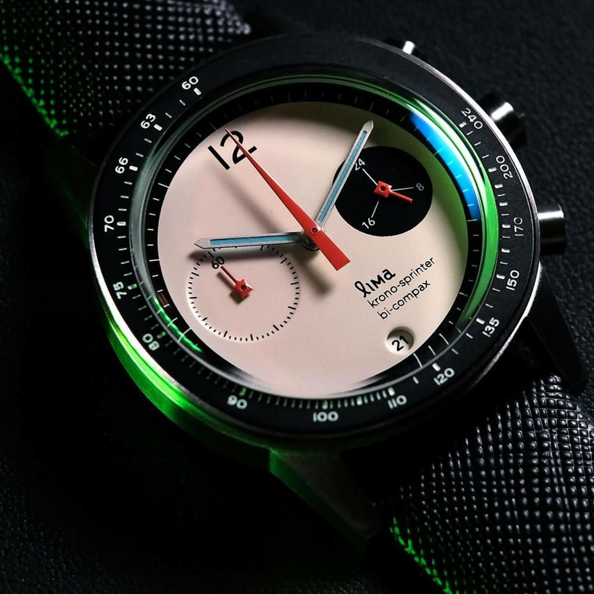 Lima Watch / リマウォッチ KRONOSPRINTER NEWMAN WHITE メンズ腕時計