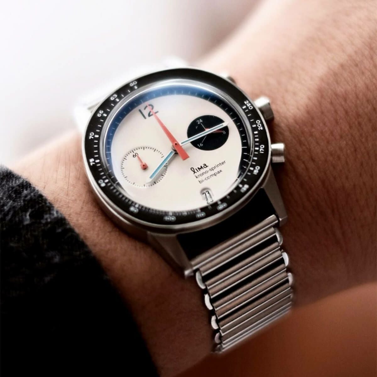 Lima Watch / リマウォッチ KRONOSPRINTER NEWMAN WHITE メンズ腕時計